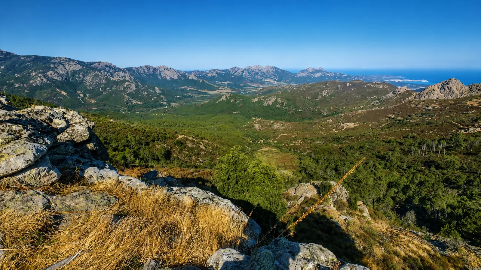 Panorama sur la Balagne · Jour 1
